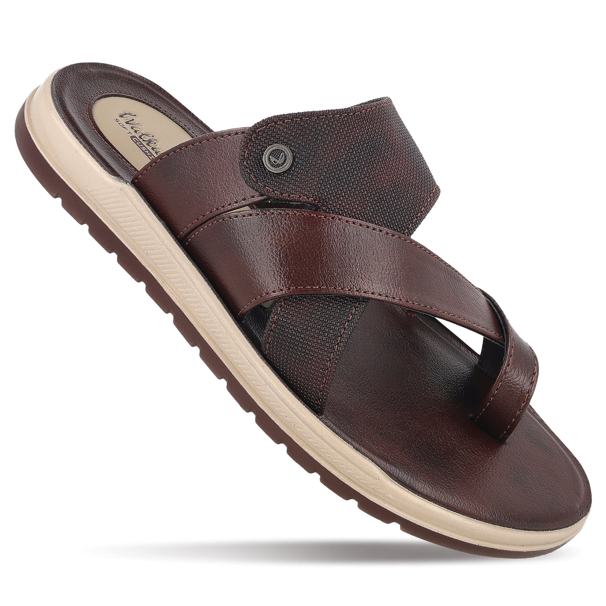 Men's Daily Wear Sandals - WGP53465 Brown