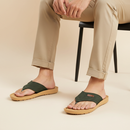 Men's Daily Wear Sandals - WGR50024 Olive