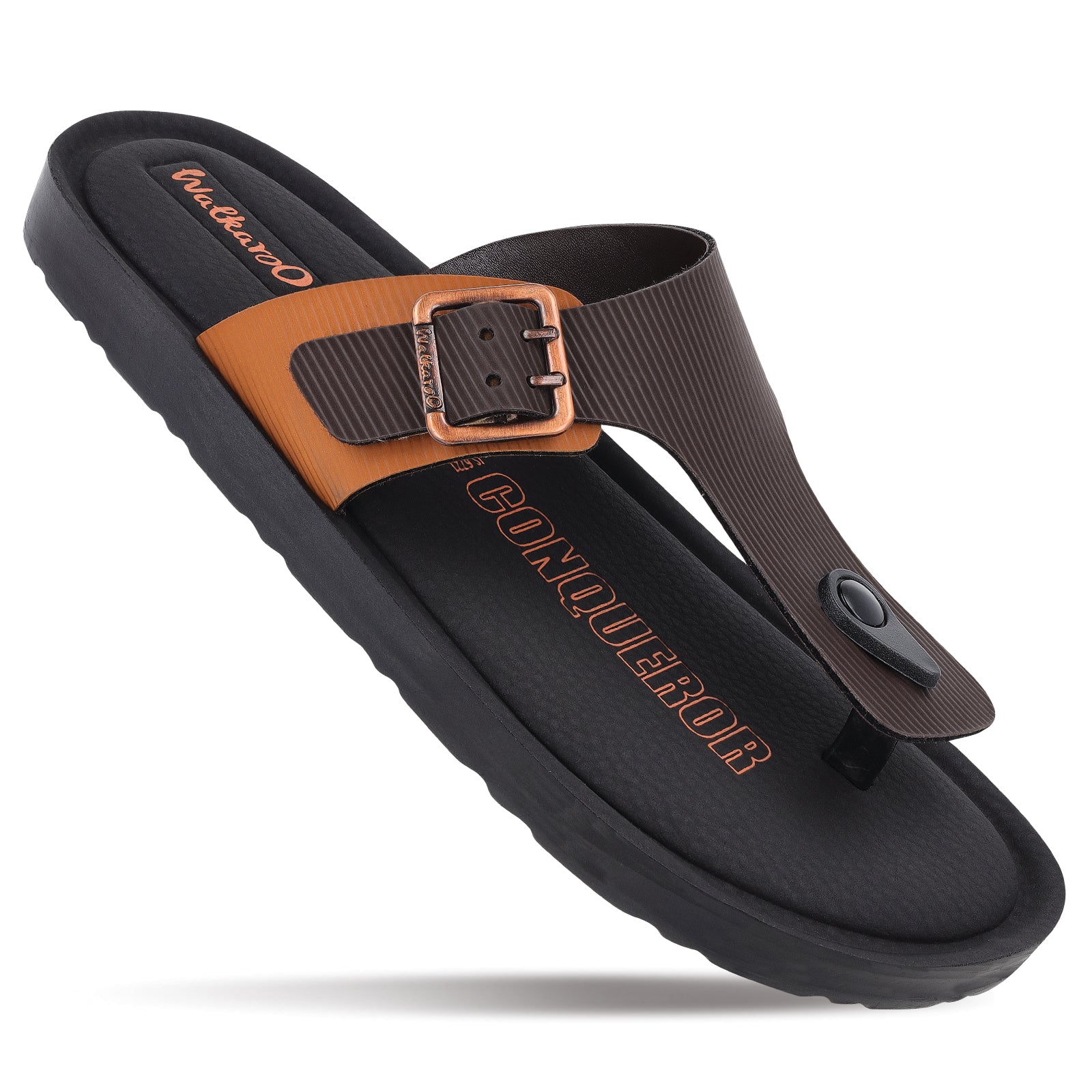 Men's Daily Wear Sandals - WGR53184 Brown