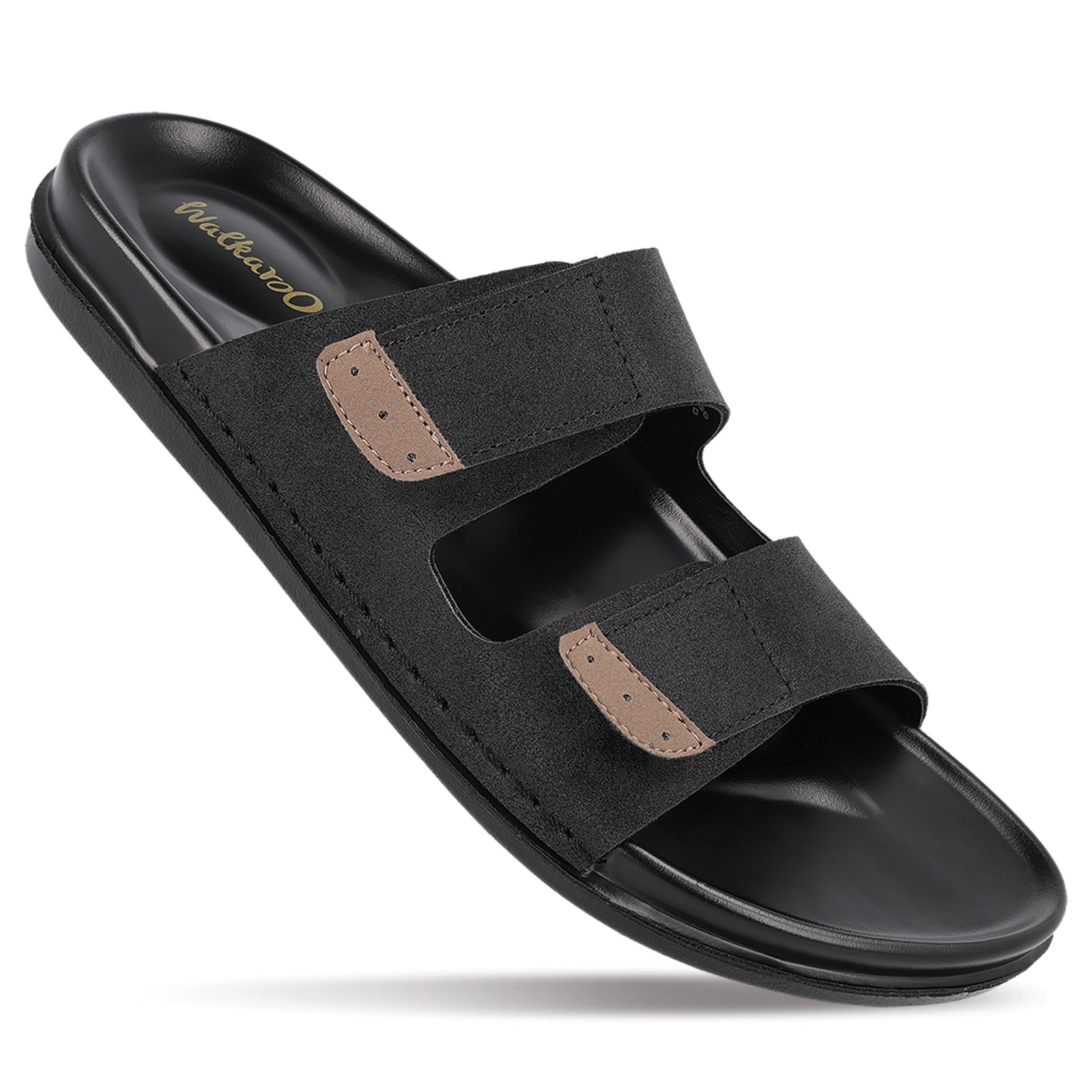 Men's Daily Wear Comfort Sandals - WGR53350 Black