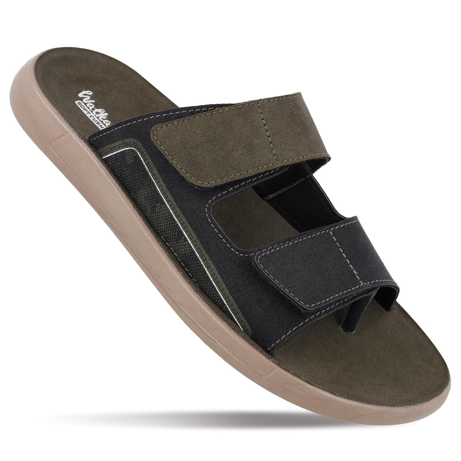 Men's Daily Wear Sandals - WGR53377 Olive