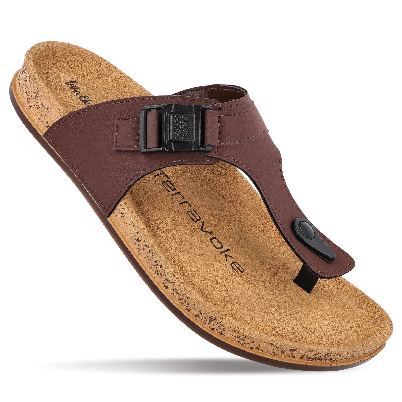 Men's Daily Wear Sandals - WGR53387 Brown