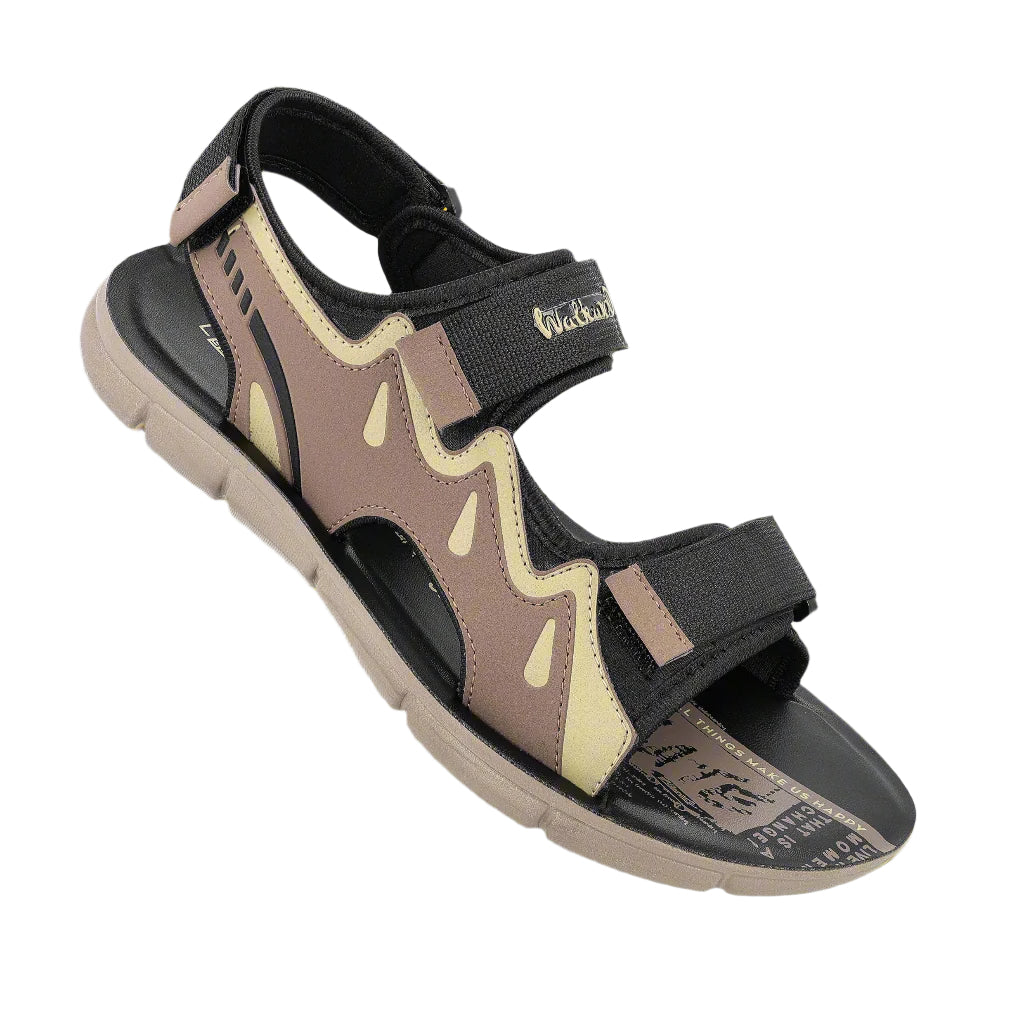 Men's Sports Sandal - WGR58002 Black Beige