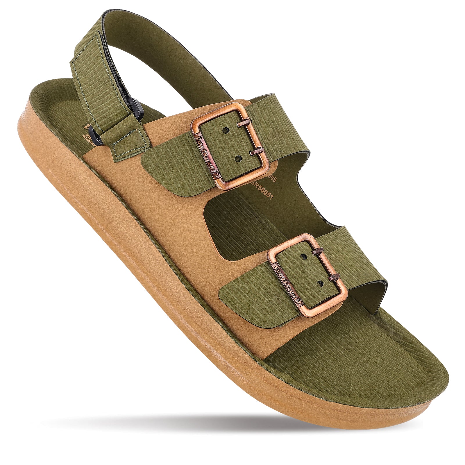 Men's Daily Wear Sandals - WGR58051 Olive