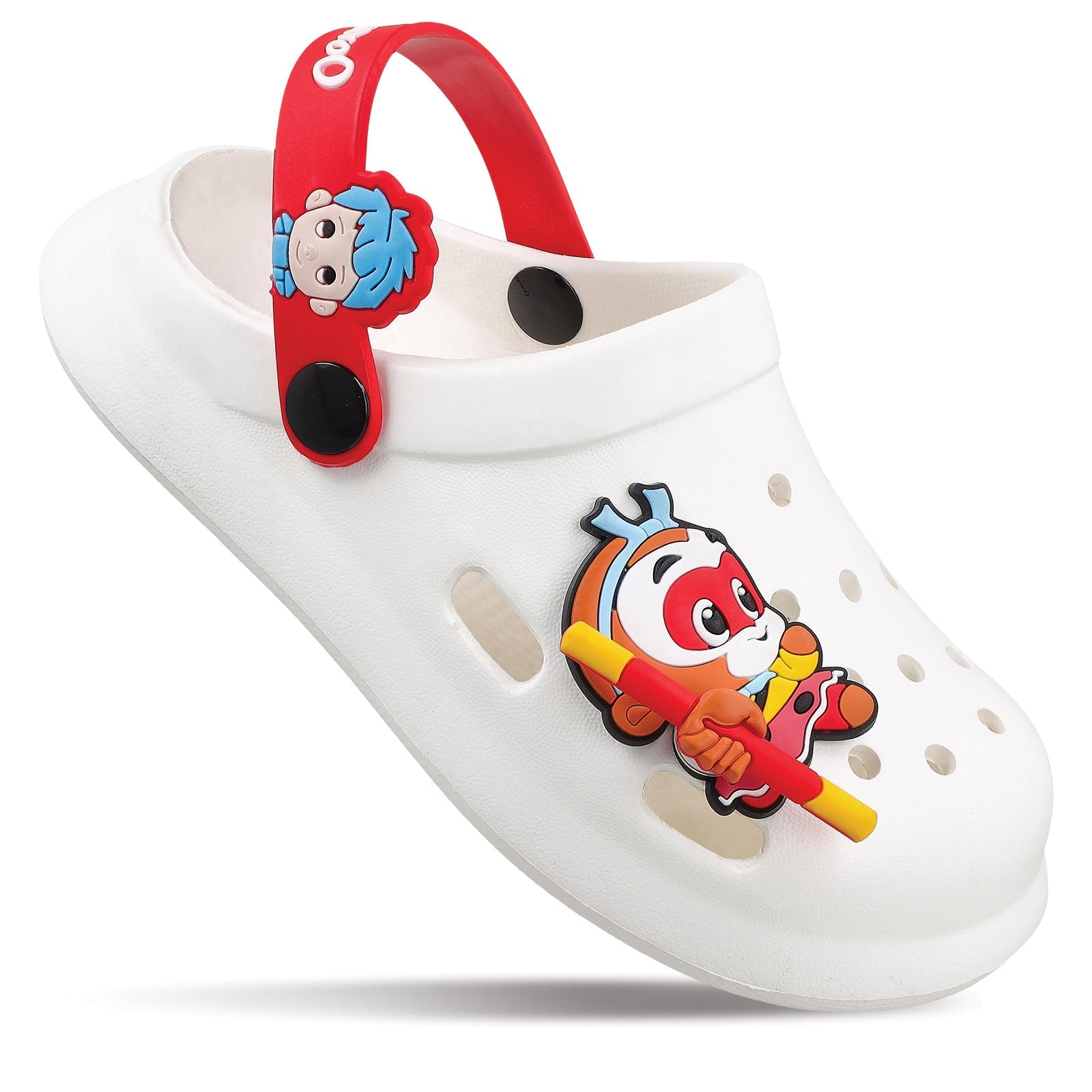 Kids Clogs  - WK347 White