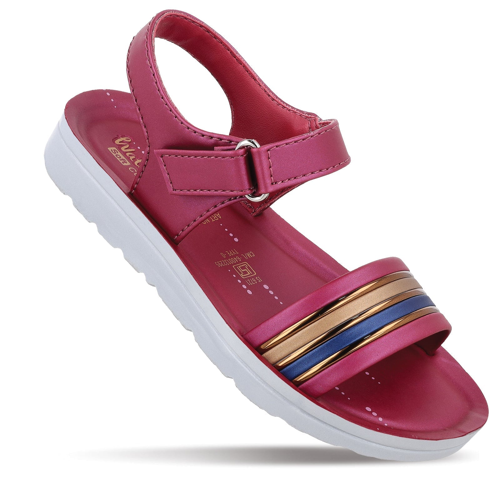Kid's Daily Wear Sandals - WK728 Maroon