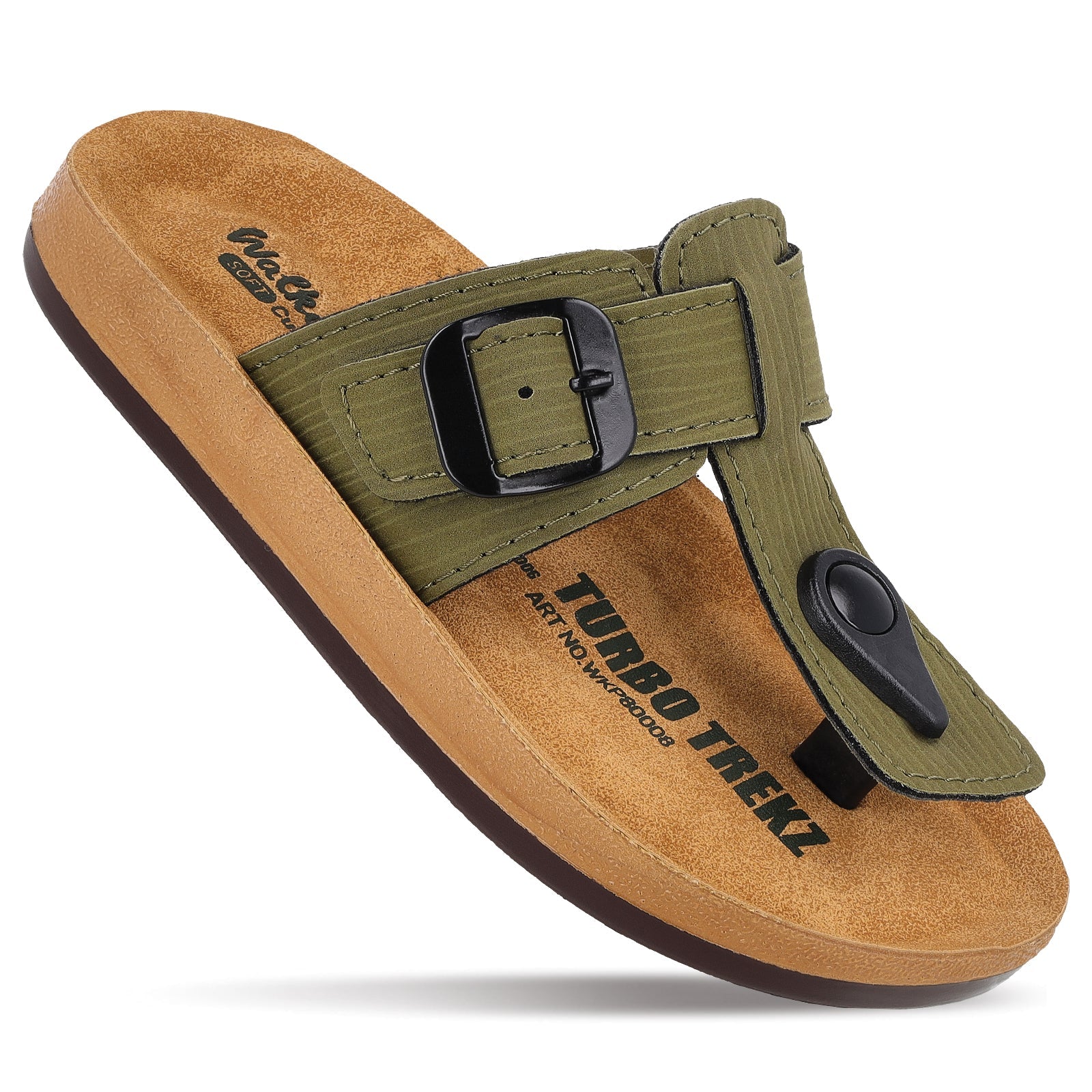 Kid's Daily Wear Sandal  - WKP80008 Olive