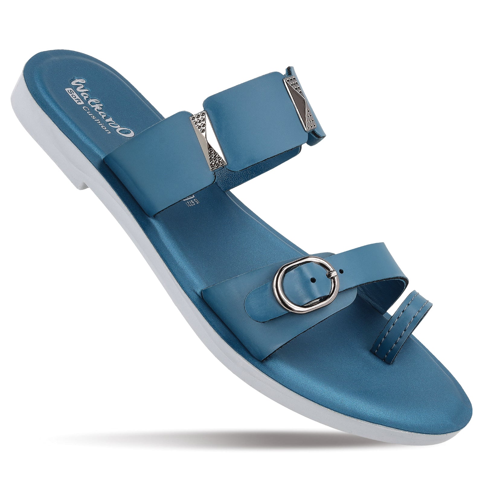 Women's Daily Wear Sandals  - WL7672 Peacock Blue