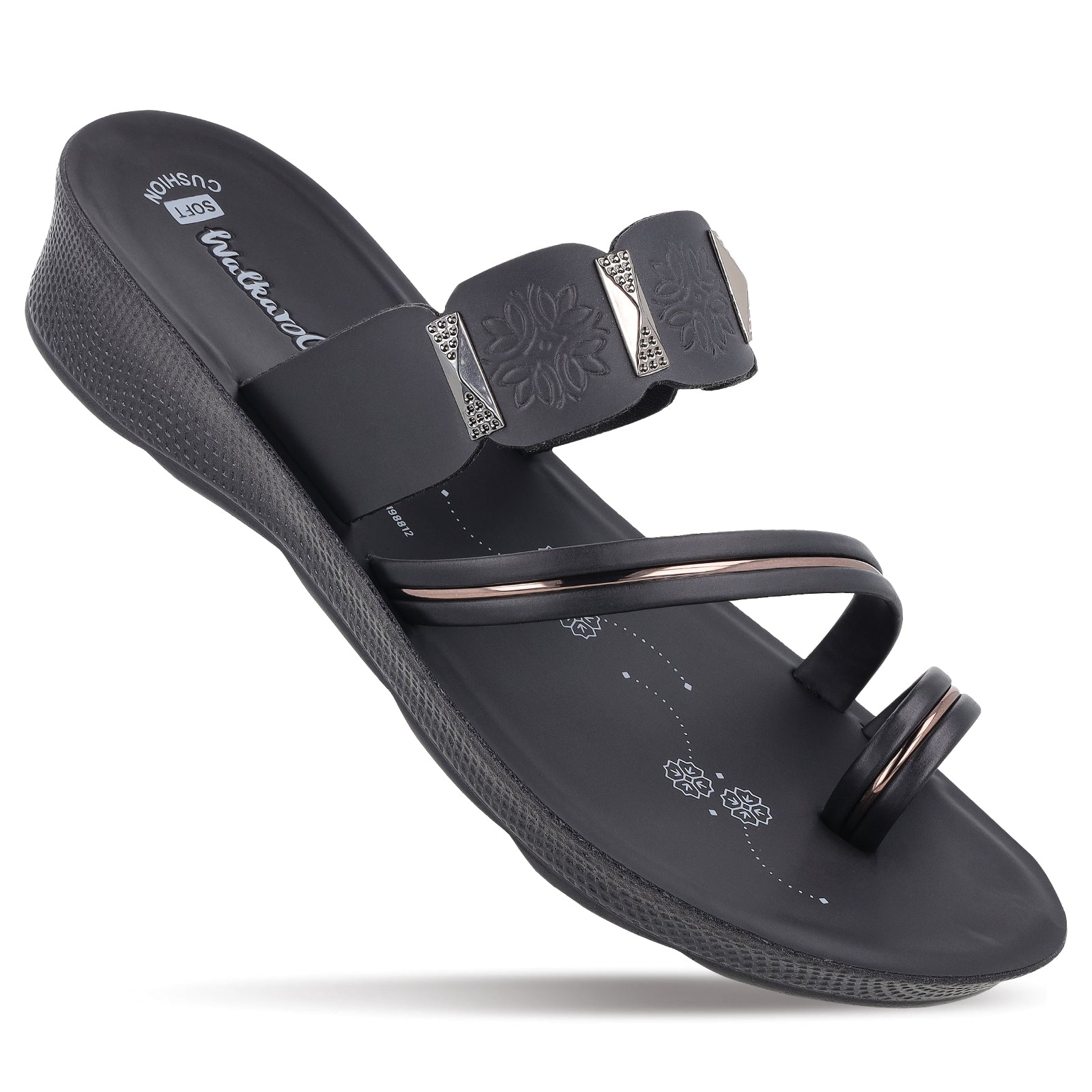 Women's Daily wear Sandal - WL7673 Black