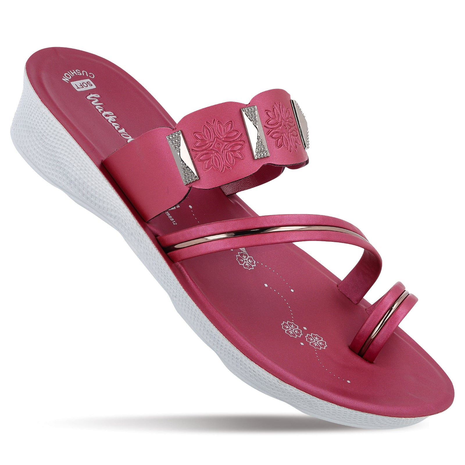 Women's Daily wear Sandal - WL7673 Maroon
