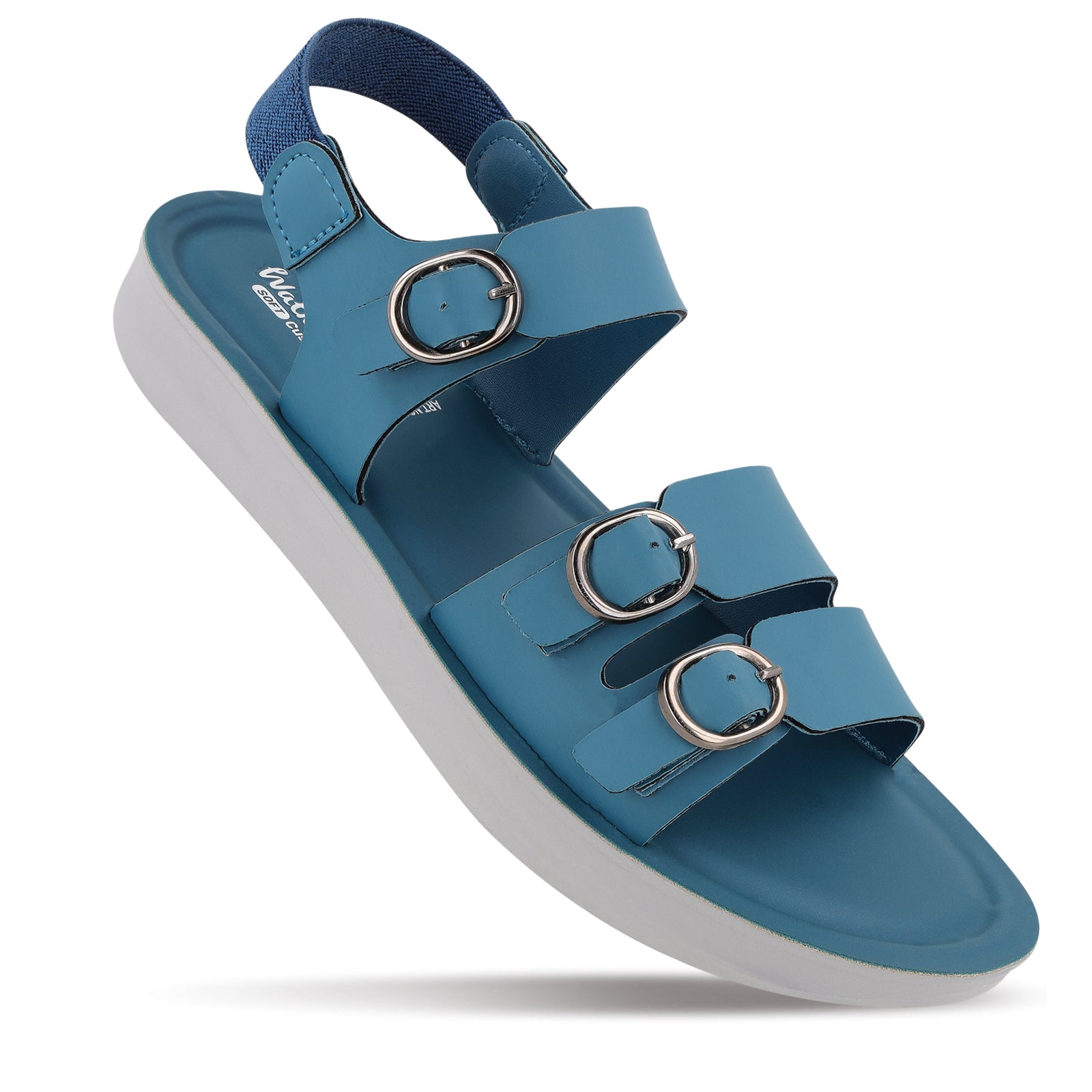 Women's Daily Wear Sandal  - WL7912 Peacock Blue