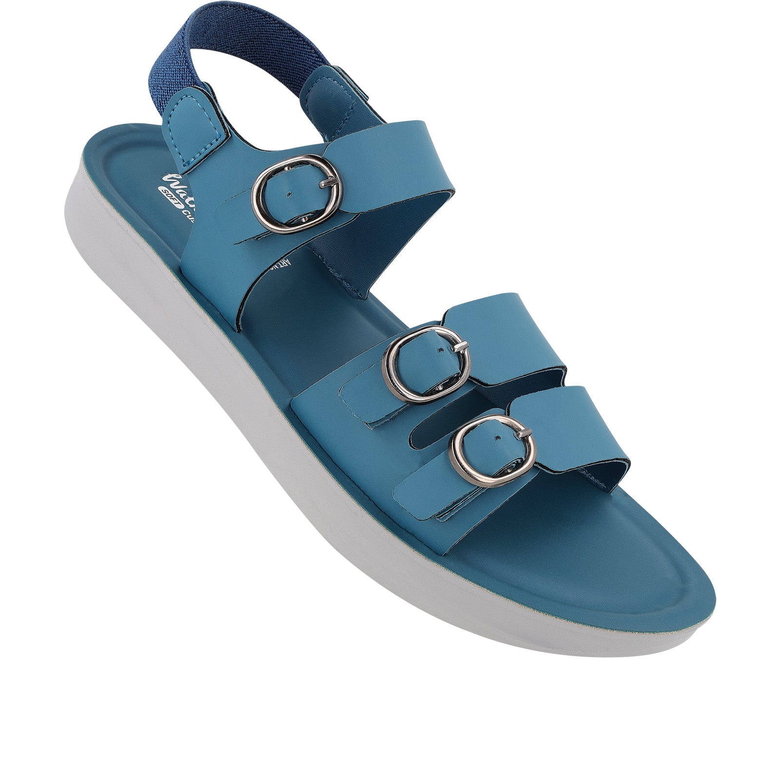 Peacock blue sandals online