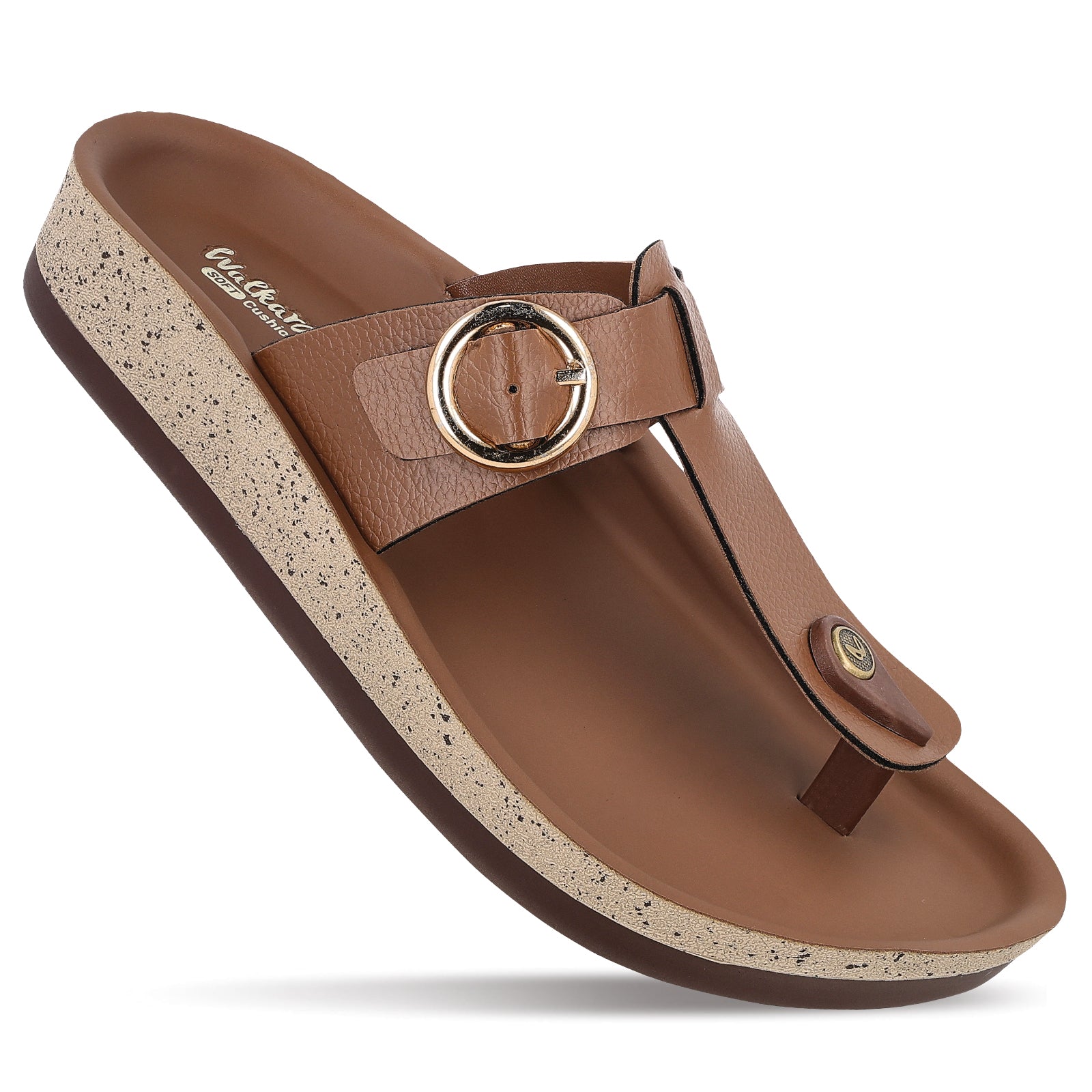Women's Daily Wear Sandals - WLP71254 Toffee