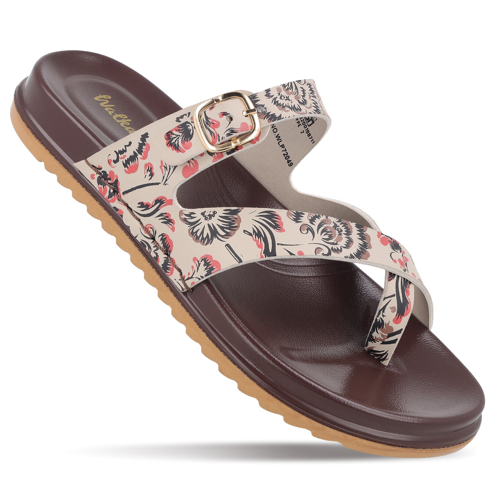 Women's Daily Wear Comfort Sandals - WLP72049 Brown