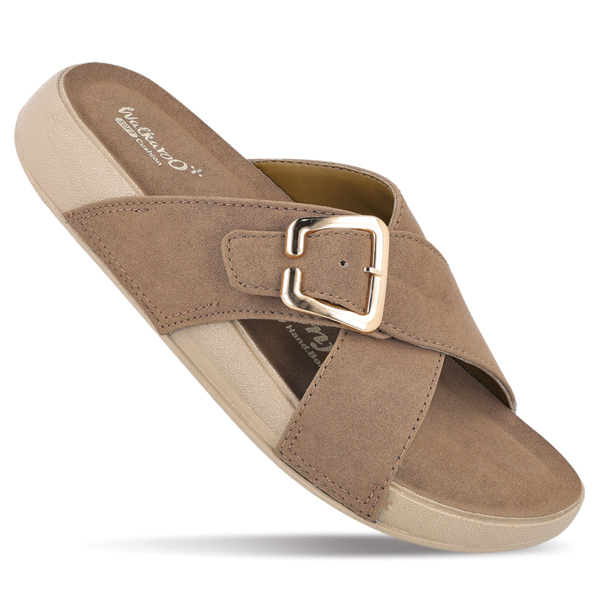 Women's Daily Wear Sandals  - WLP72074 French Beige