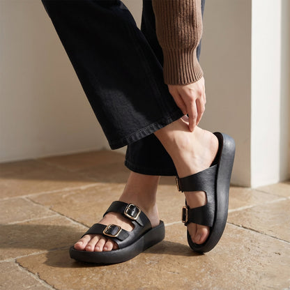 Women's Daily Wear Sandals - WLP74038 Black