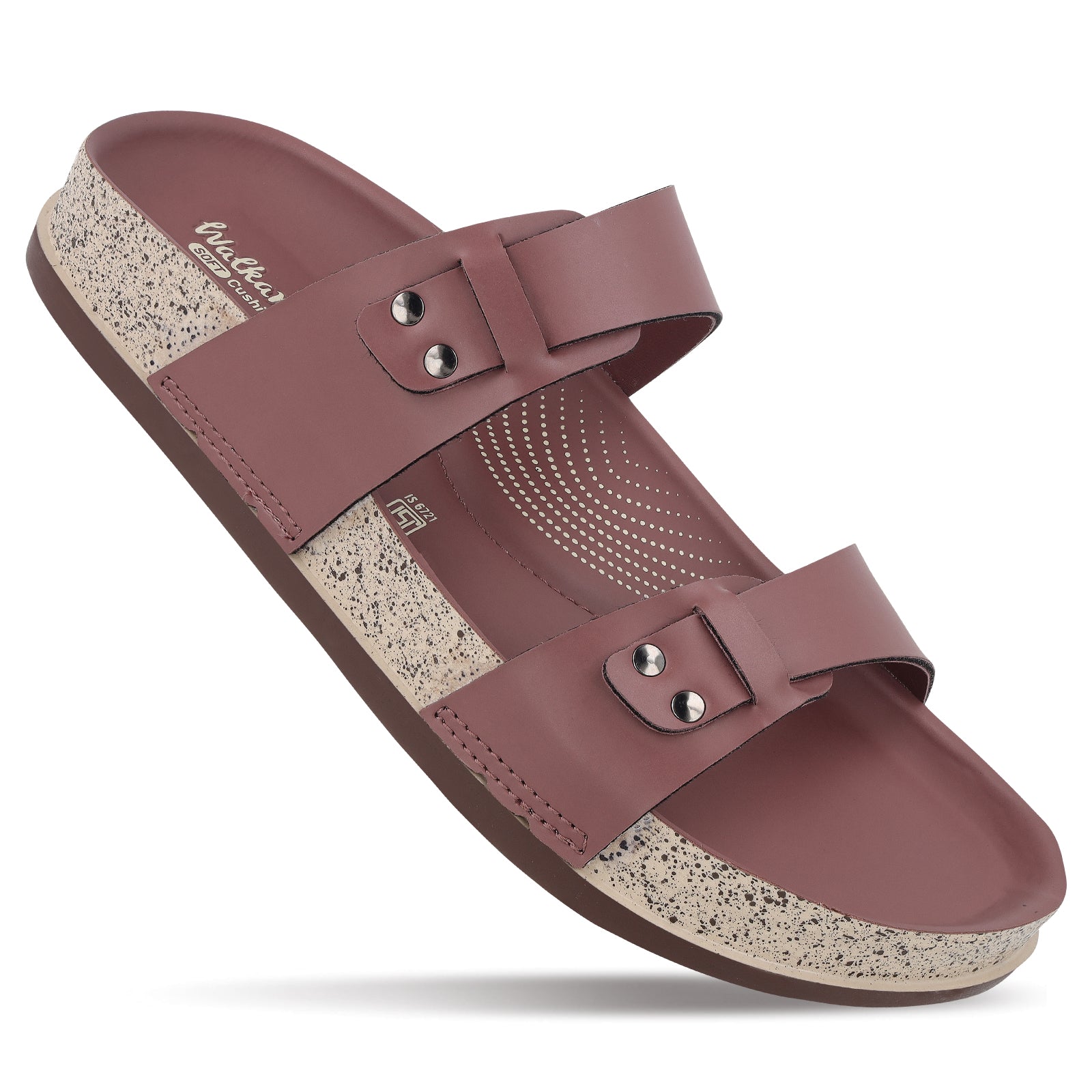 Women's Comfort Sandals - WLP74063 Crushed Berry