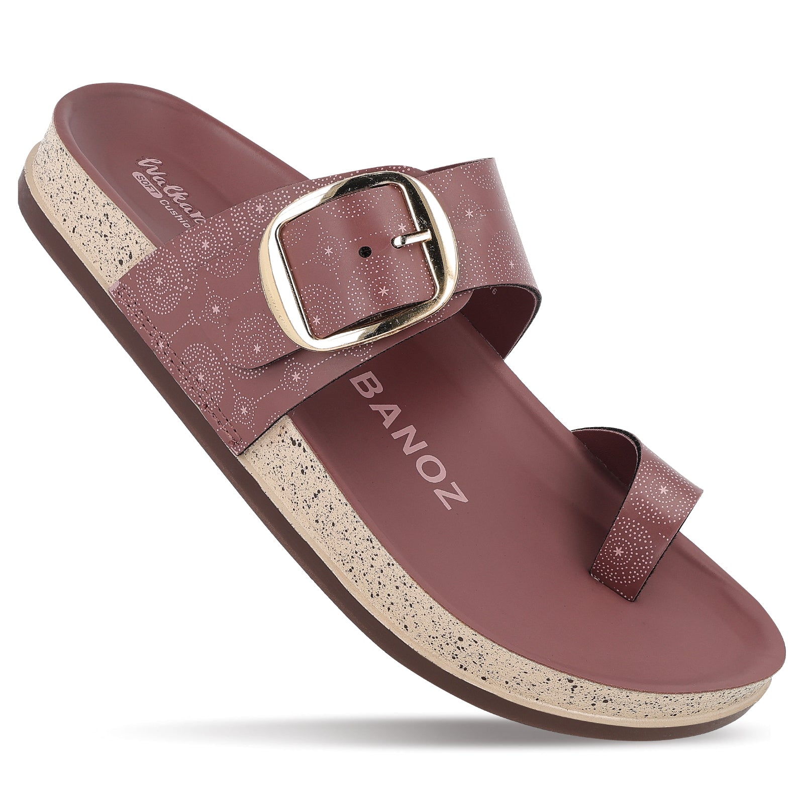 Women's Comfort Sandals - WLP74516 Crushed Berry