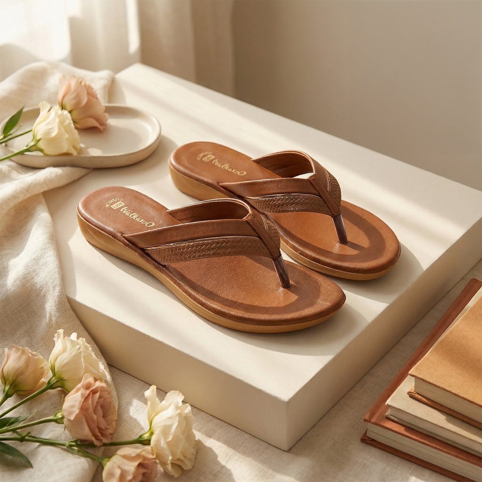 Women's Daily wear Sandal - WLR70401 Brown