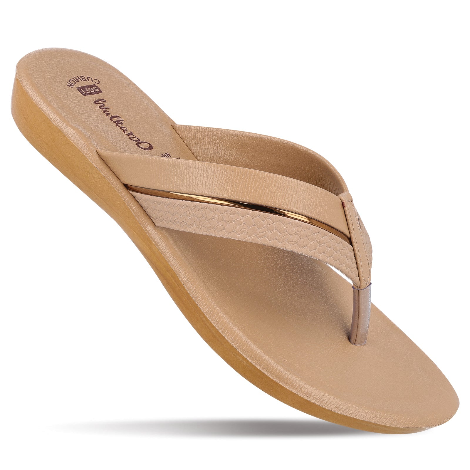 Women's Daily wear Sandal - WLR70401 Cream