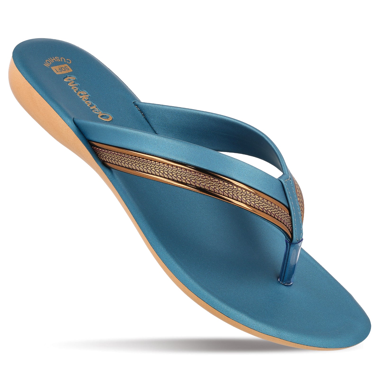 Women's Daily wear Sandal - WLR70412 Peacock Blue