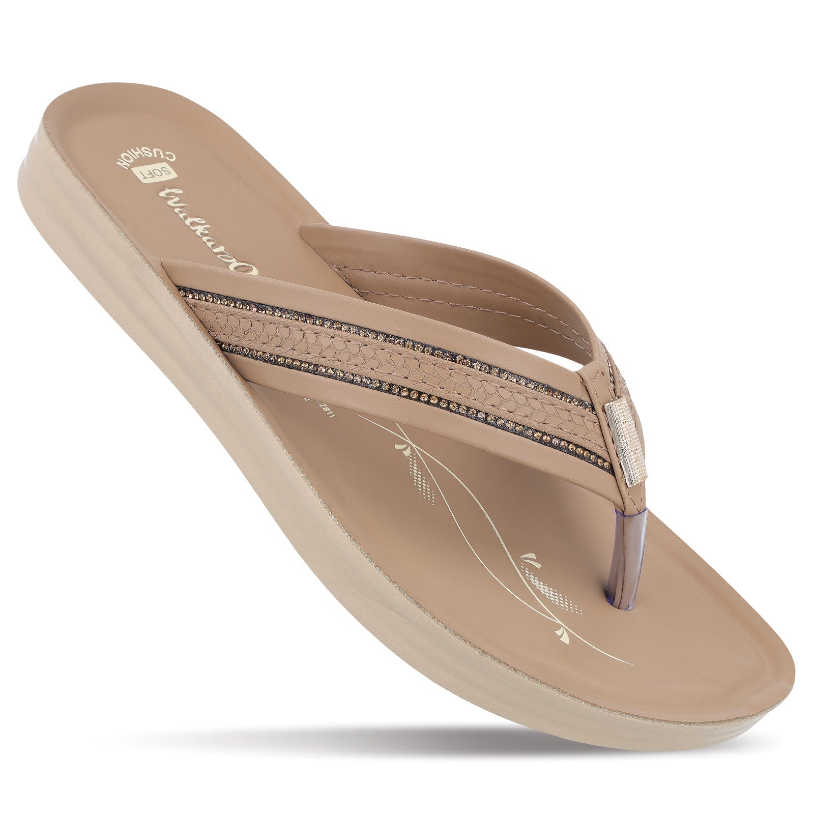 Women's Daily wear Sandal - WLR70434 French Beige