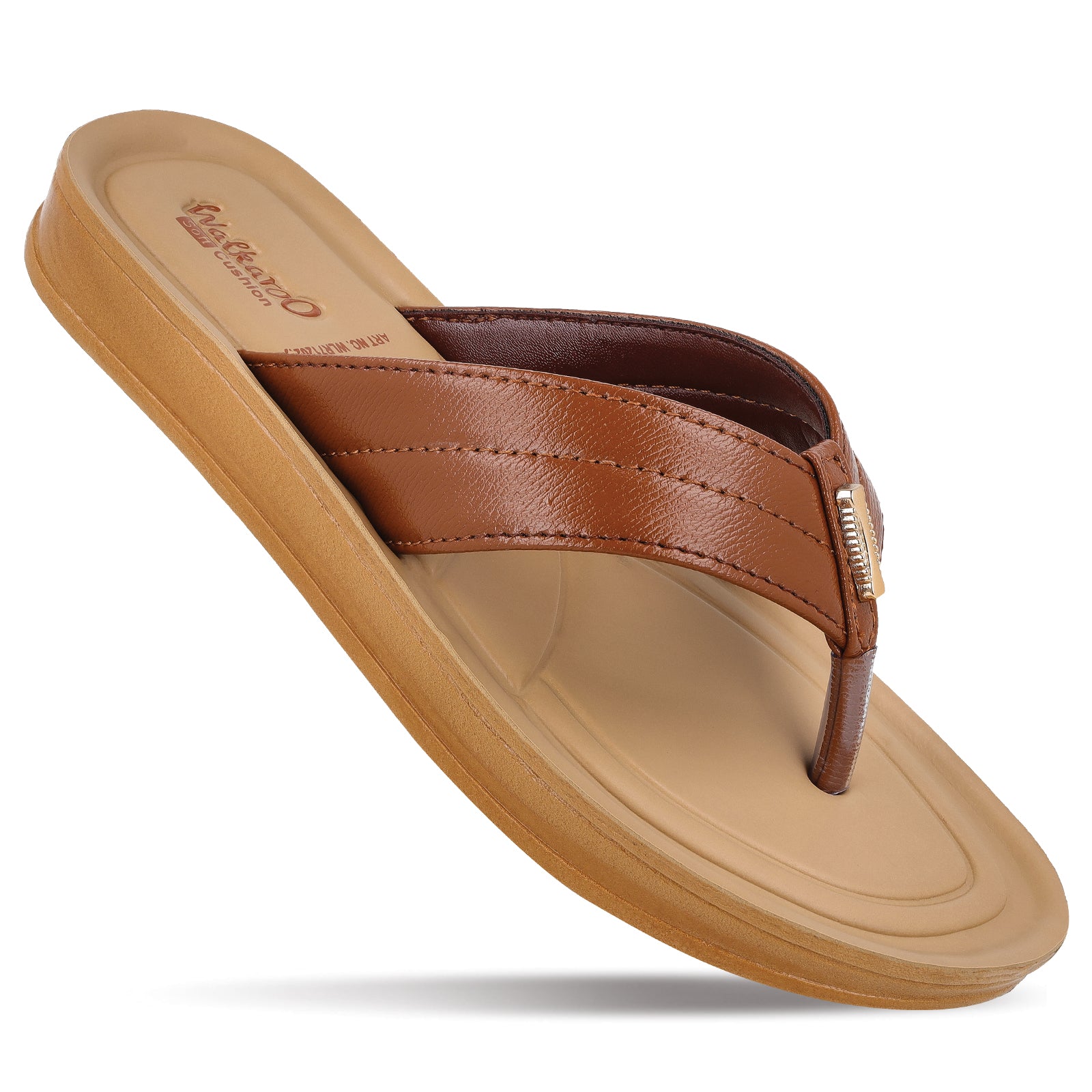 Women's Daily Wear Sandals  - WLR71202 Brown