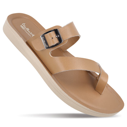 Women's Daily Wear Sandals  - WLR72048 Cream
