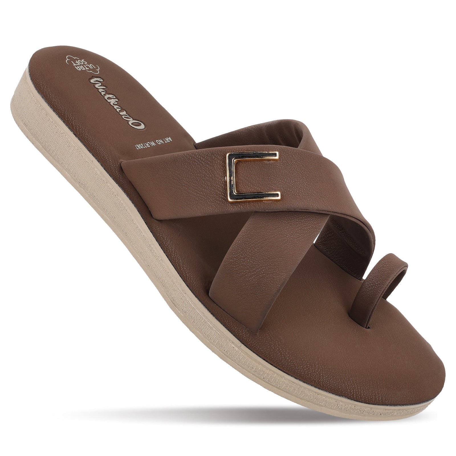 Women's Daily Wear Sandals  - WLR72087 Espresso