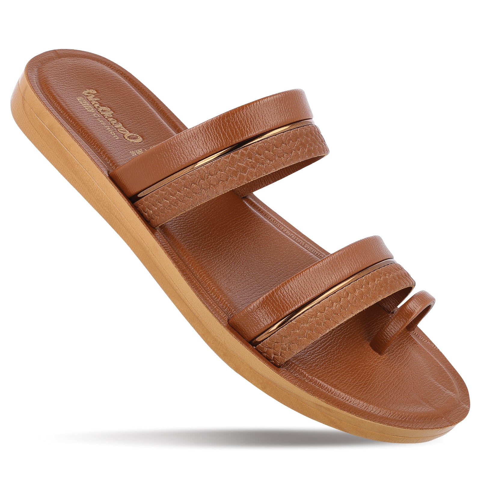 Women's Daily Wear Sandals  - WLR74002 Brown