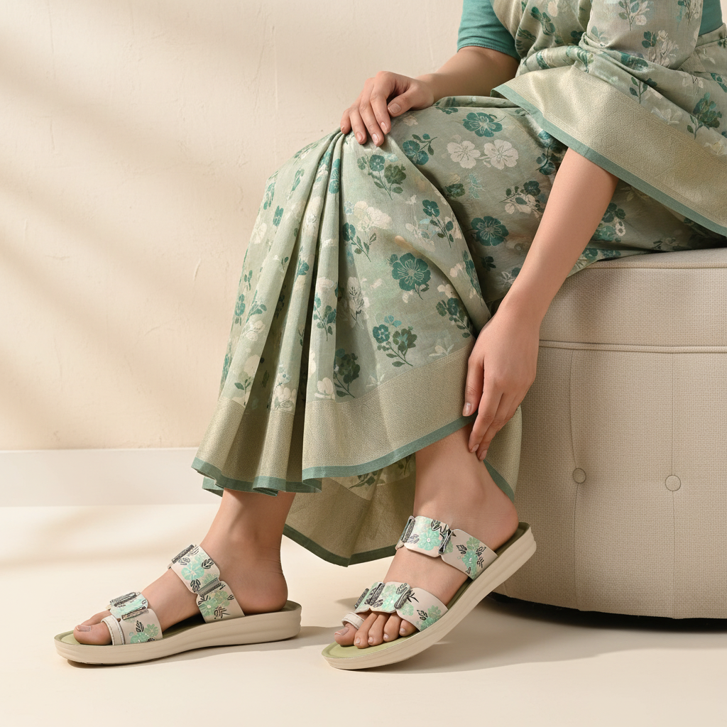 Women's Daily Wear Sandals - WLR74018 Pista