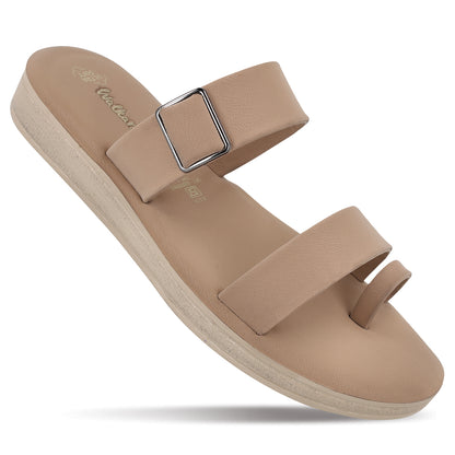 Women's Daily Wear Sandals  - WLR74060 French Beige