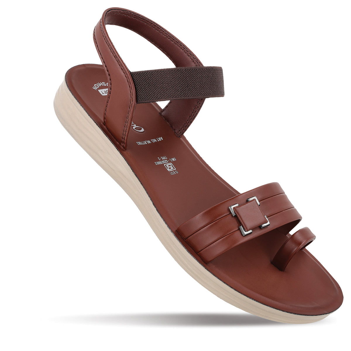 Women's Daily Wear Sandals- WLR77063 Brown