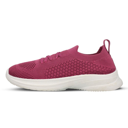 Women's Lace-up Walking Shoe - WS3260 Pink