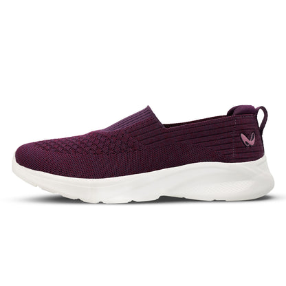 Women's Slip-on Walking Shoe - WS3266 Purple