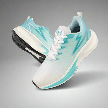 Men's Lace-up Sports Shoes - WS9162 White Teal