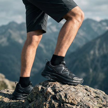 Men's Trekking Shoes - WS9166 Black