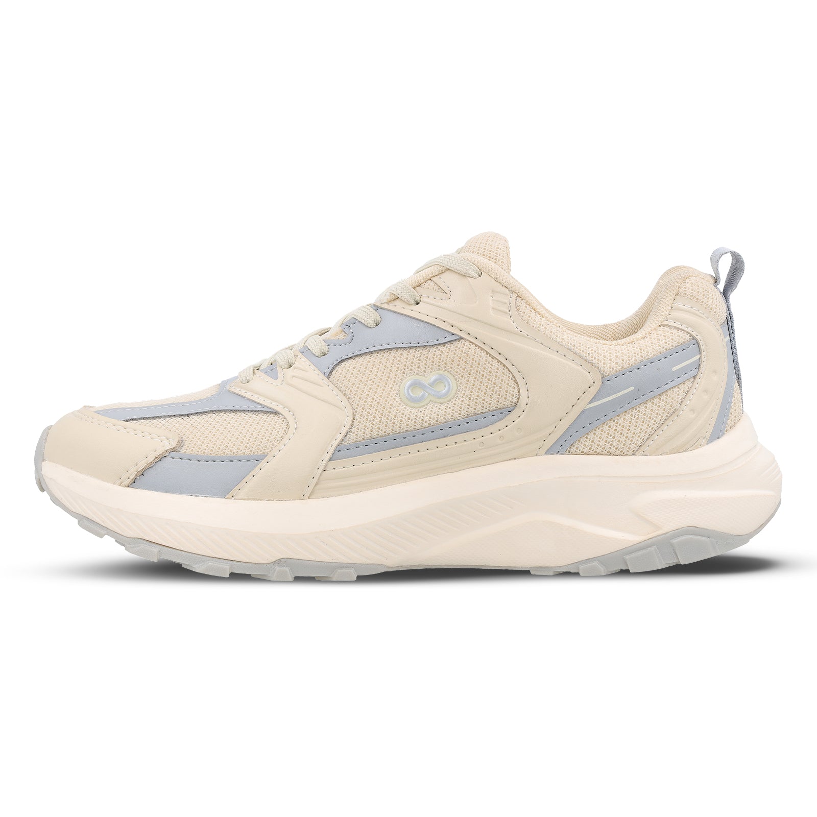 Men's Lace-up Sports Shoe - WS9188 Beige