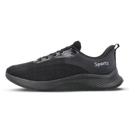 Men's Lace-up Sports Shoe - WS9608 Black Grey