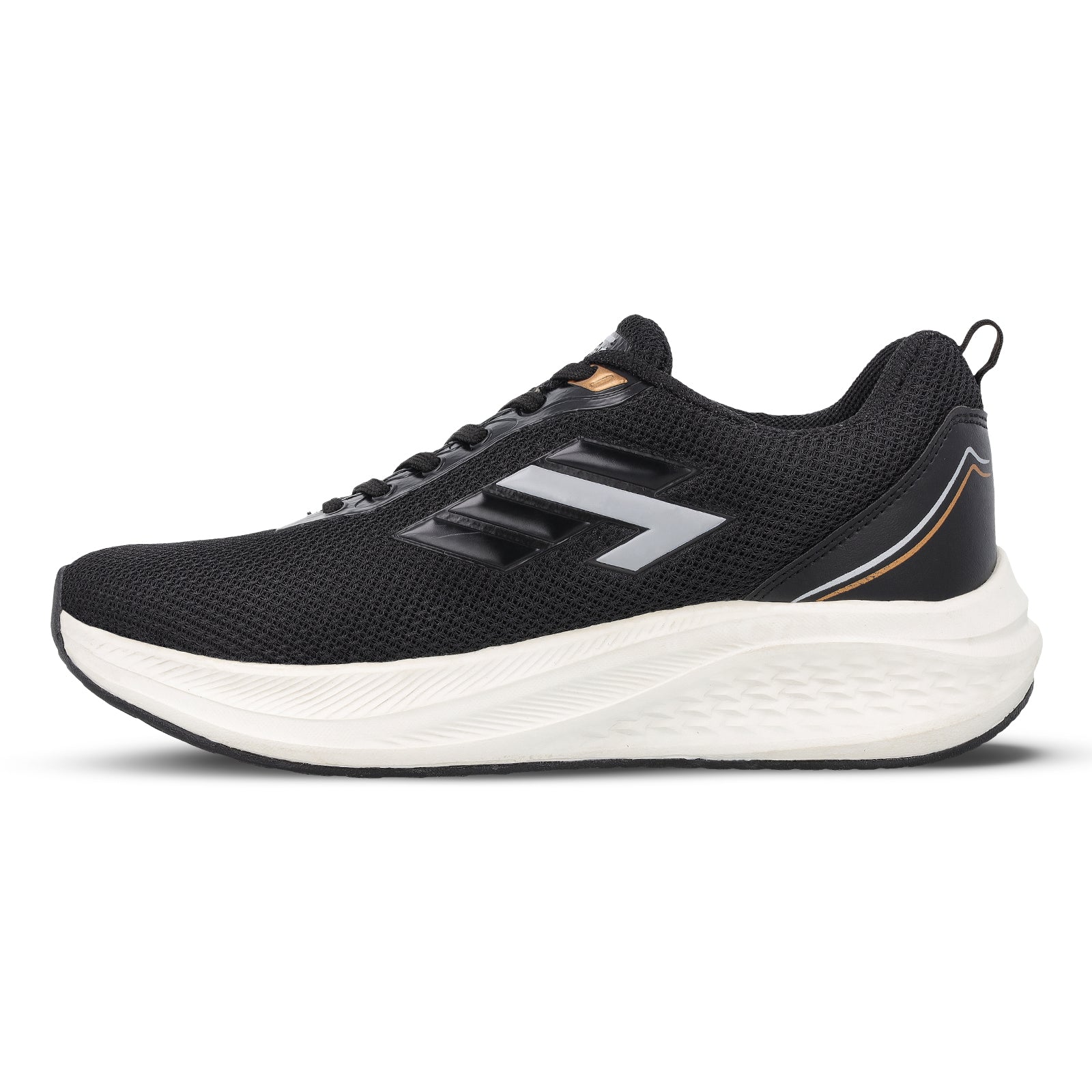 Men's Lace-up Sports Shoe - WS9627 Black
