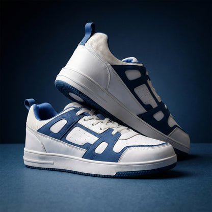 Men's Casual Sneakers - WY3344 White Blue