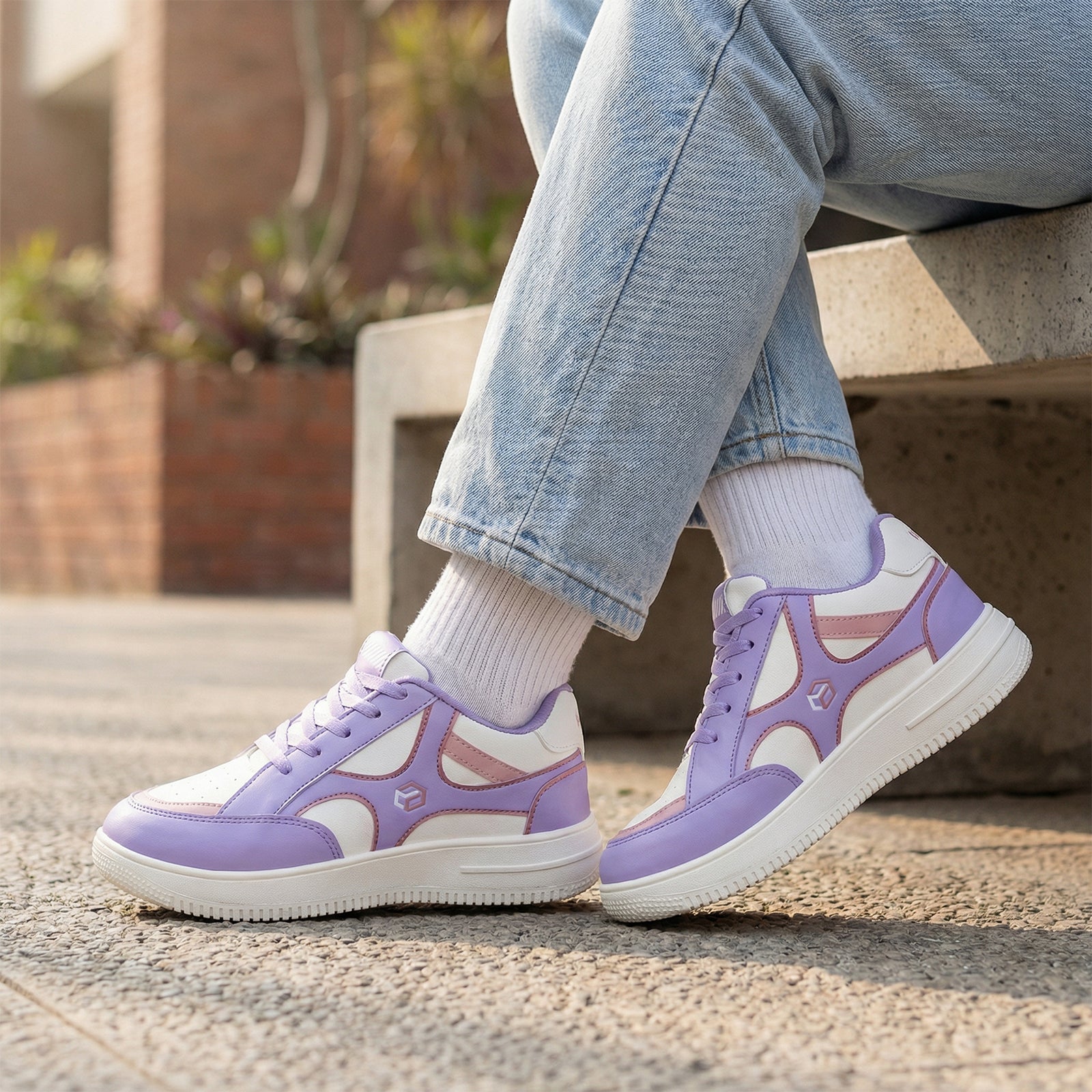 Women's Sneakers - WY3377 Lavender