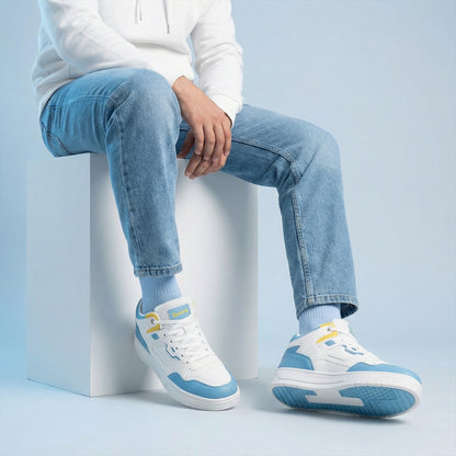 Men's Sports Sneakers - WY3485 White Blue