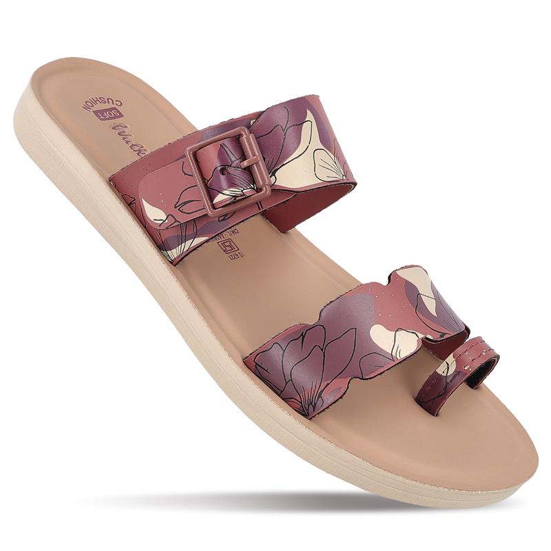 Women's Daily Wear Sandals - WLR74056 Dusty Rose