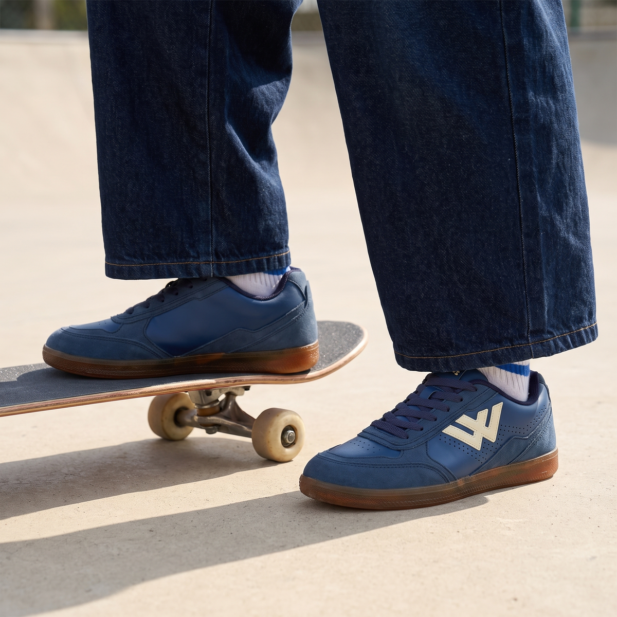 Men's Retro Casuals - ONG97005 Teal Blue