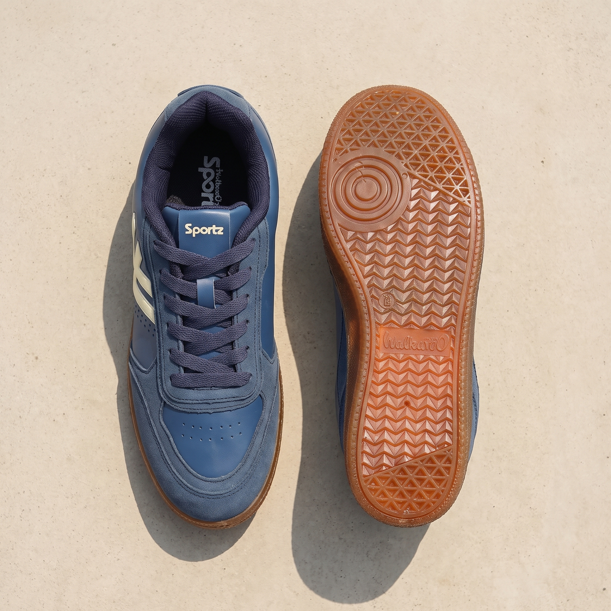 Men's Retro Casuals - ONG97005 Teal Blue