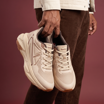 Men's Sports Shoes - ONG97017 Beige