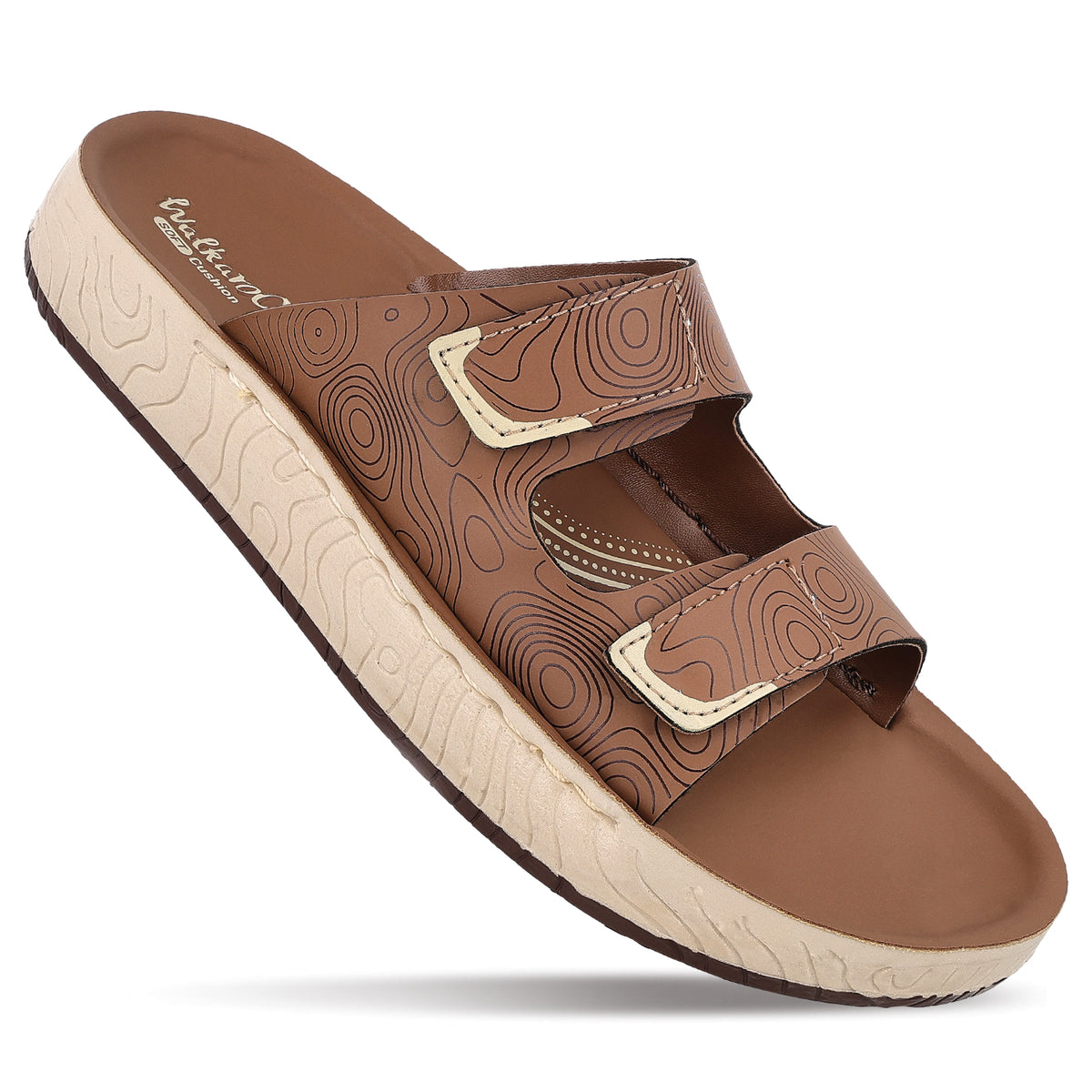 Women's Daily Wear Sandals - WLP74071 Toffee