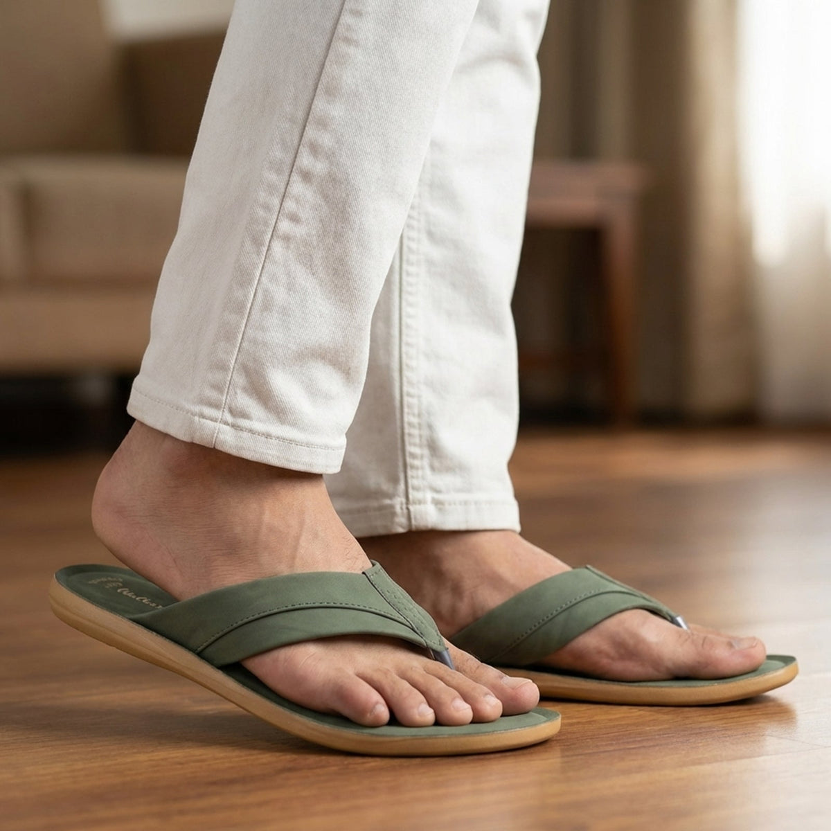Men's Daily Wear Sandals  - WG5127 Sage Green