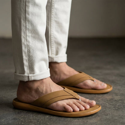 Men's Daily Wear Sandals  - WG5127 Cedar Tan